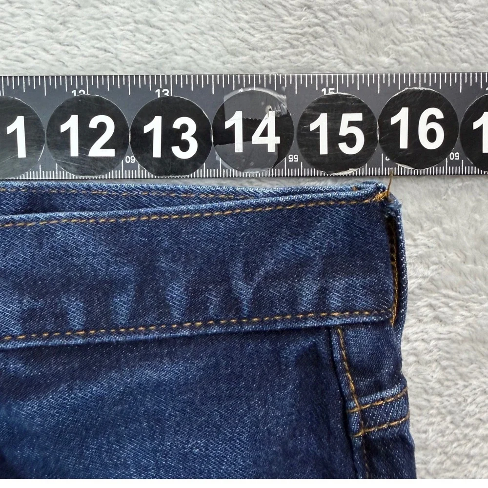 J.Crew 484 Stretch Jeans Mens Measures 31X33 Tag 31x34 Blue Extra Slim Fit‎